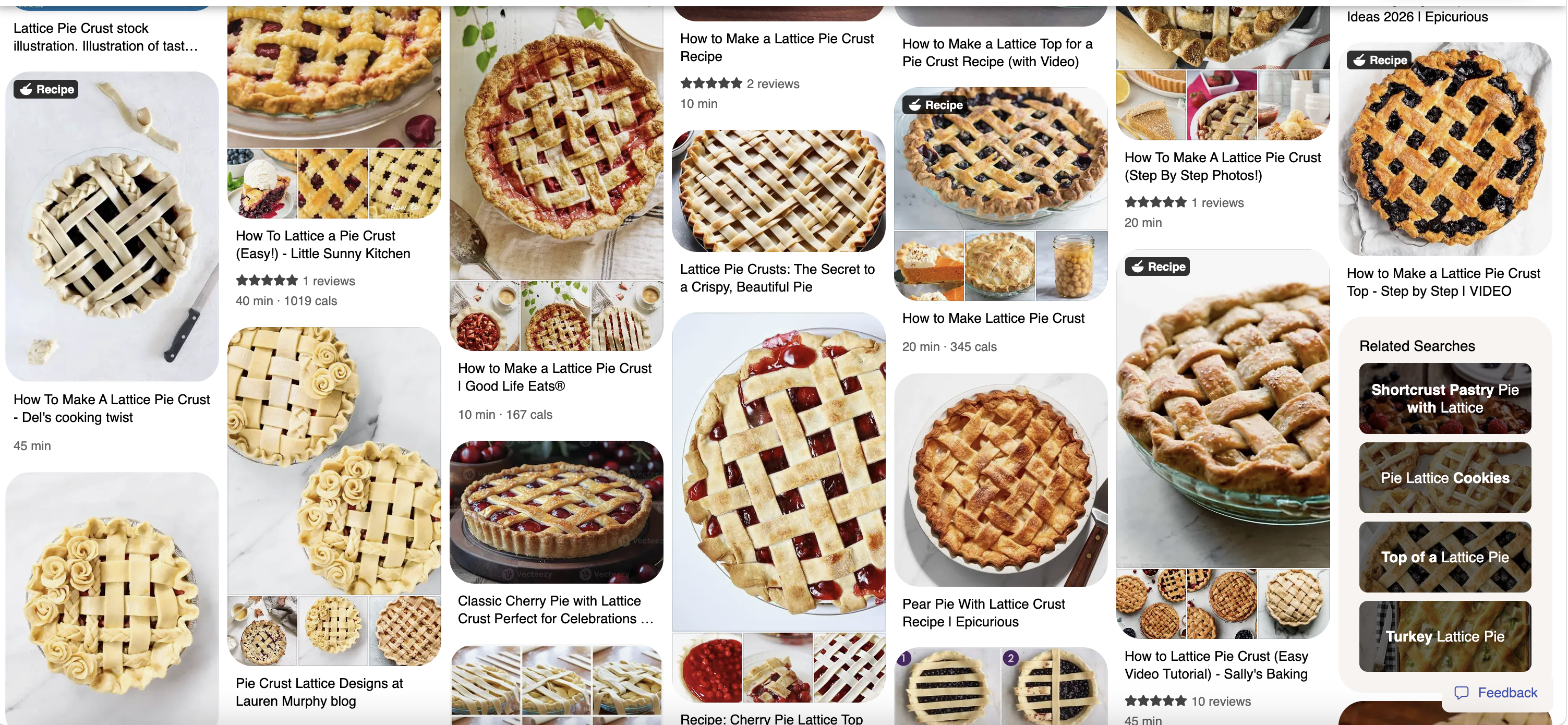 these pie lattices