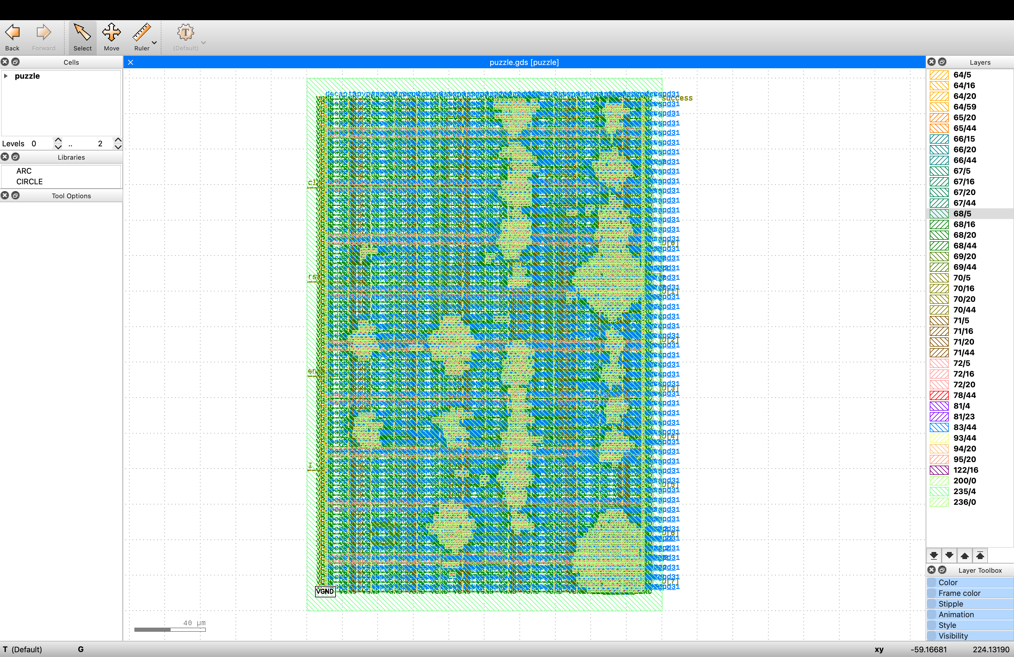 KLayout viz