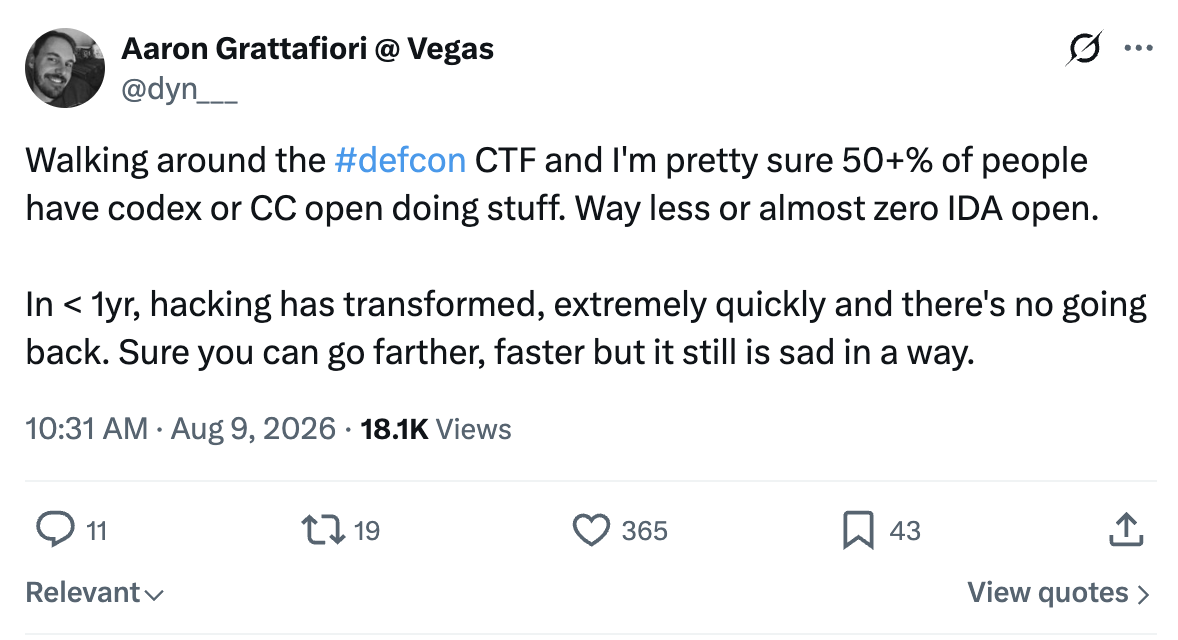 aaron grattafiori tweet