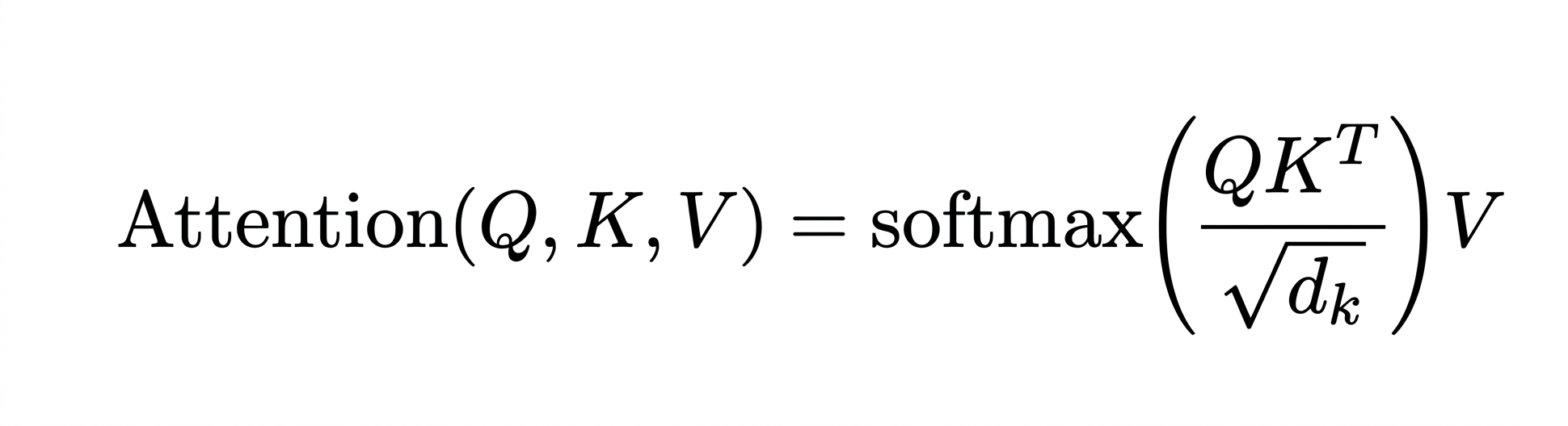 attention equation